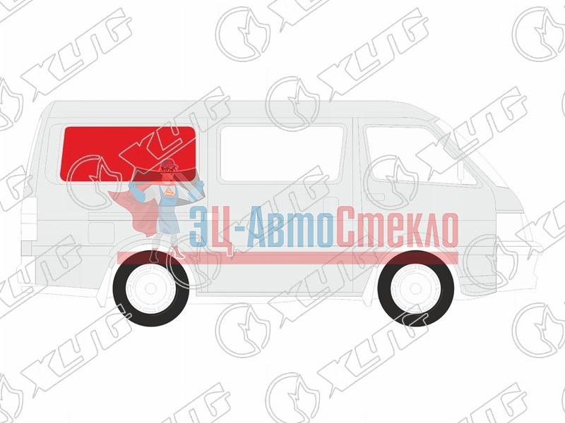 Стекло кузова (собачник) заднее правое TOYOTA ALPHARD 02-08