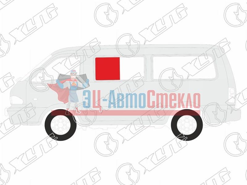 Стекло кузова переднее левое N1 VOLKSWAGEN TRANSPORTER T4 VAN 90-03