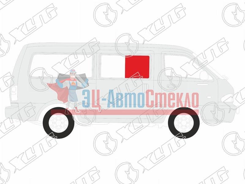 Стекло кузова переднее правое N1 VOLKSWAGEN TRANSPORTER T4 VAN 90-03