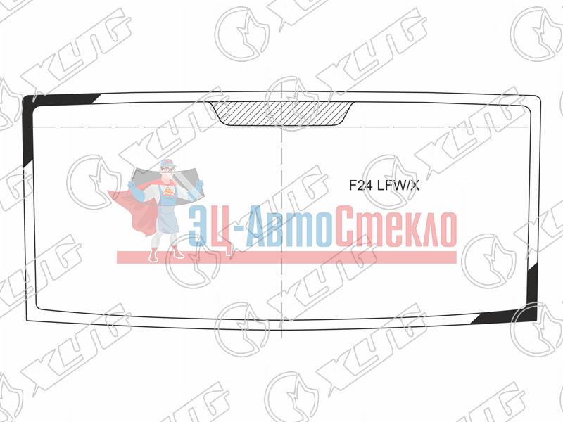 Стекло лобовое NISSAN ATLAS F24 TRUCK 07-